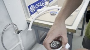 Установка сифона А-80089 с переливом на ванну.