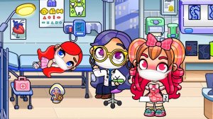 Аватар Ворлд. САМЫЙ ВРЕДНЫЙ ПАЦИЕНТ ! Кира и Аня в ПОЛИКЛИНИКЕ. #mytocabocafamily