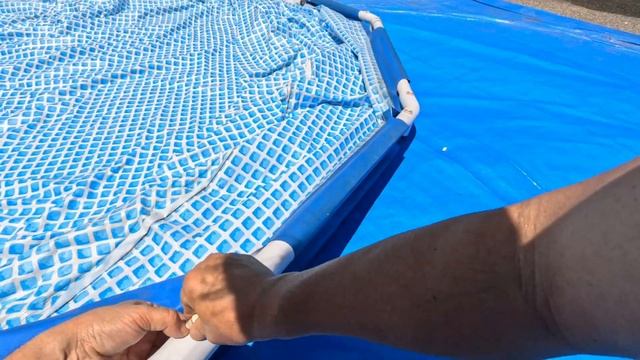 プール組み立て見てみたよ〜【こっちちゃんねる】 смотреть онлайн