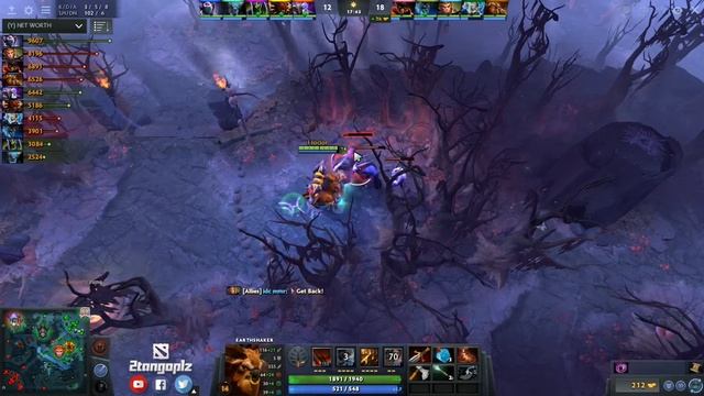 DOTA 2 ►「FULLGAME」James ► Earthshaker [MMR 7183] смотреть онлайн