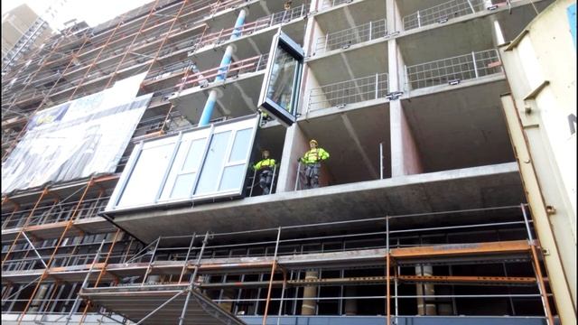 Модульное остекление фасадов зданий смотреть онлайн