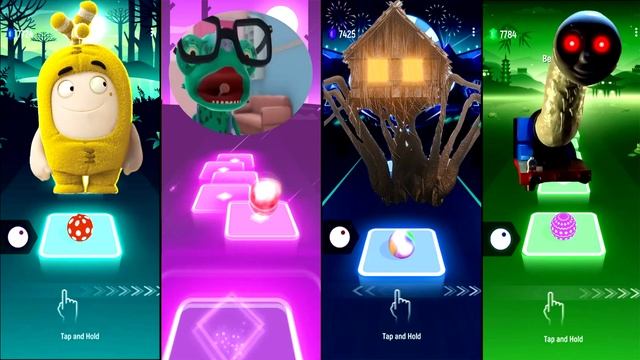 Oddbods Slick 🆚 Gummy Bear 🆚 Spider House Head 🆚 Thomas the train exe. 🎶 Who Is Best? смотреть онлайн