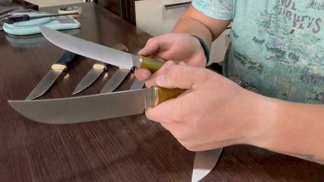 08-11-2024 ножи из стали PGK by-10 N690 смотреть онлайн