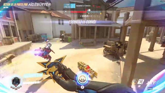 Overwatch | Genji Quadra Kill With Graviton Zarya ! смотреть онлайн