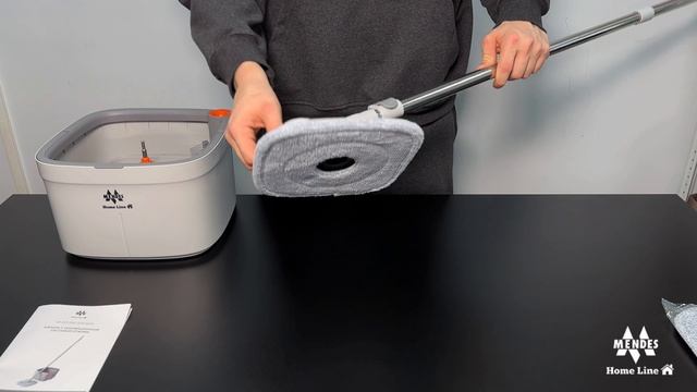 Инструкция по сбору швабры GX-007 PRO SPIN MOP от компании MENDES смотреть онлайн