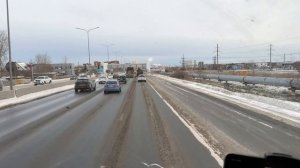 Вот и добрались до Сибири!!! Ветер,гололёд и снега по пояс!!!