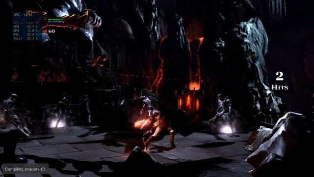 PS3 Emulator God of War 3 Gameplay Part-3 смотреть онлайн