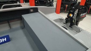 Обзор лодки Триера 390 румпель комфорт + Gladiator 9 9 PRO