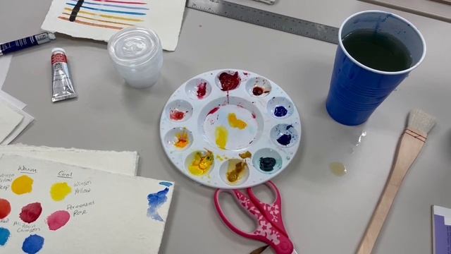 Leslie Lambert talks watercolor paint смотреть онлайн