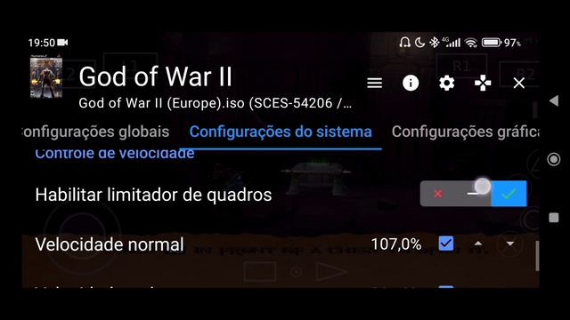 configuração God of War II AetherSX2 Xiaomi redmi note 11 atualizado [2023] смотреть онлайн