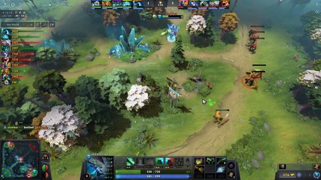 No[o]ne safelane Morphling vs Primal Beast/Rubick | First 10 minutes смотреть онлайн