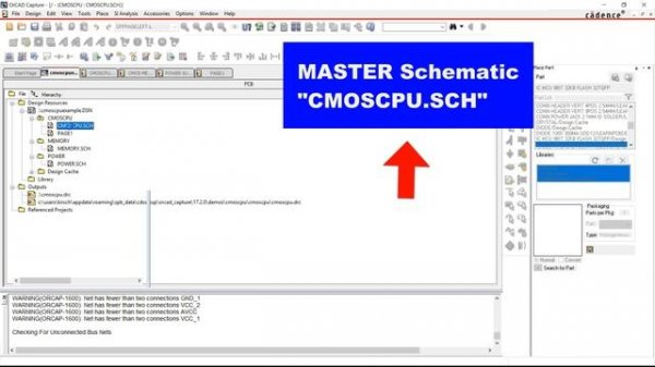 OrCAD Capture Essentials - Block Diagrams, Hierarchical Design