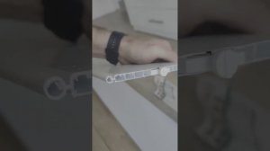 Установка дверь гармошка пластиковая