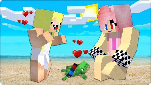 🥰НАШ НОВЫЙ МАЛЕНЬКИЙ ДРУГ в МАЙНКРАФТ! НУБИК ЛЕСКА ШЕДИ