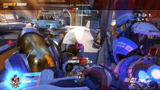 Overwatch - Highlight - Zarya - Numbani_ - Shutdown смотреть онлайн