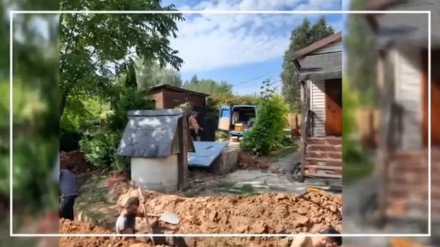 Обустройство скважины при помощи монтажа скважинного кессона смотреть онлайн