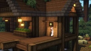 Лесной коттедж