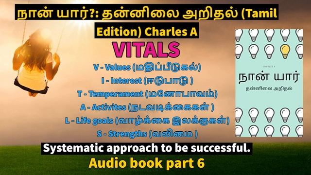PART-7 நான் யார்? தன்னிலை அறிதல் TAMIL EDITION CHARLES |VITALS| Systematic approach to be successfu смотреть онлайн