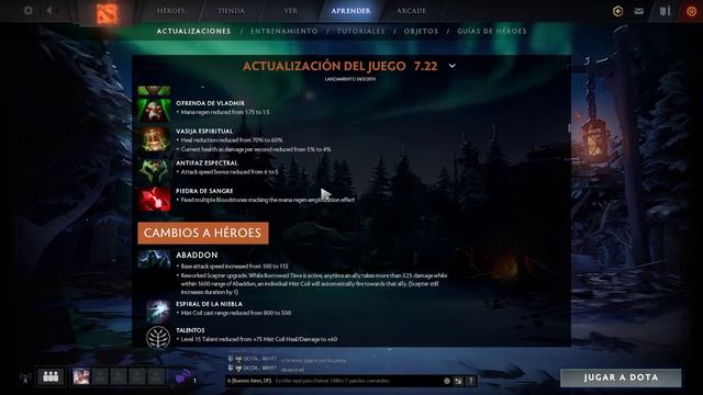 [Arg/Es] Revision del Nuevo Update 7.22 Dota 2 смотреть онлайн