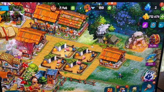 Игра Туземцы. На острове Древних открыта новая территория. Строю мост. Game Tribes смотреть онлайн