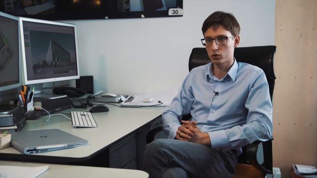 Реконструкция фасада здания Единого диспетчерского центра Московского метрополитена (часть 2) смотреть онлайн