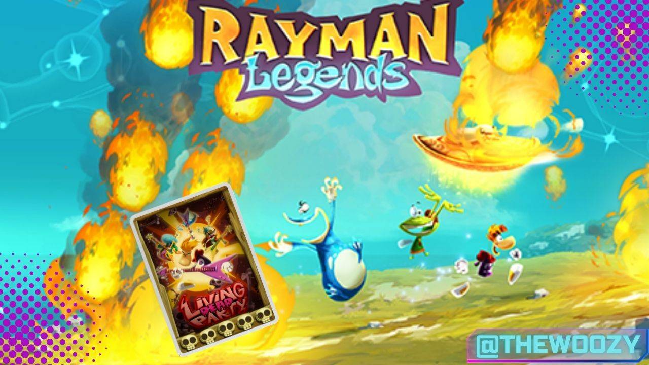 Rayman Legends - Рейман Легендс прохождение - Вечеринка живых мертвецов смотреть онлайн