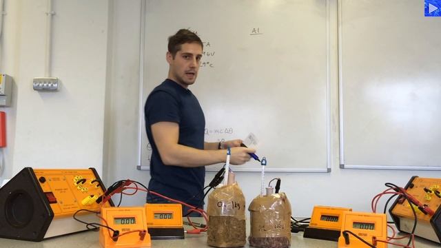 Experiment to Determine the Specific Heat Capacity of Metal Blocks смотреть онлайн