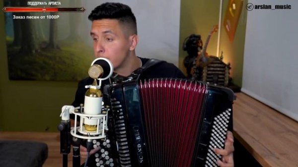 Эх, тала-тала - Татарская народная / Кавер на БАЯНЕ / Хижина Музыканта