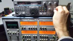 Kenwood TS 430s - RX Test - 500 Khz - FM /AM