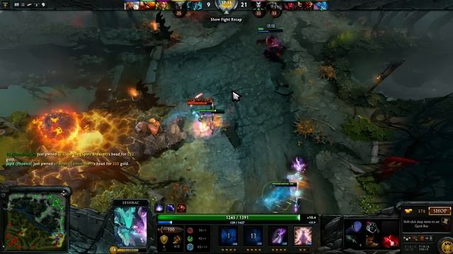 XBOCT (Queen of Pain) Gameplay смотреть онлайн