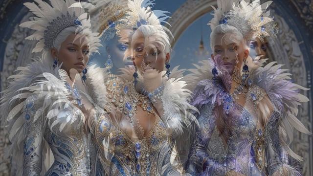 Sparkle And Softness： The Diamond & Feather Lingerie Show