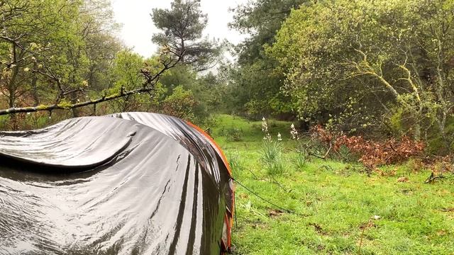 1-Hour Nonstop Heavy Rain,Rainstorm And Thunder Camping • For Relaxing,Resting And Sleeping