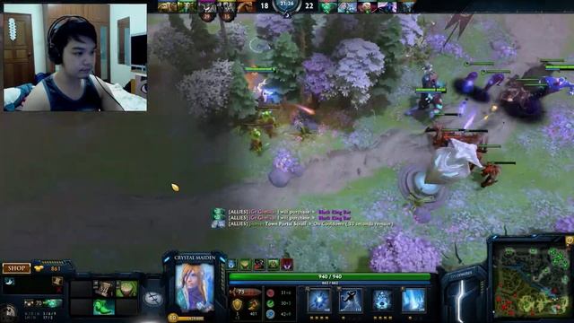 [Dota 2] - Crystal Maiden - International Ranked Match смотреть онлайн