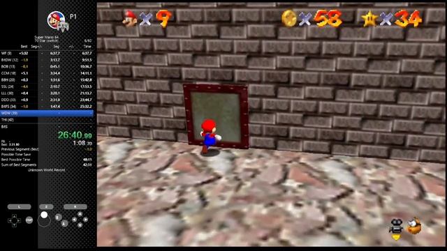 【WR】70 star speedrun on switch 48:31 смотреть онлайн