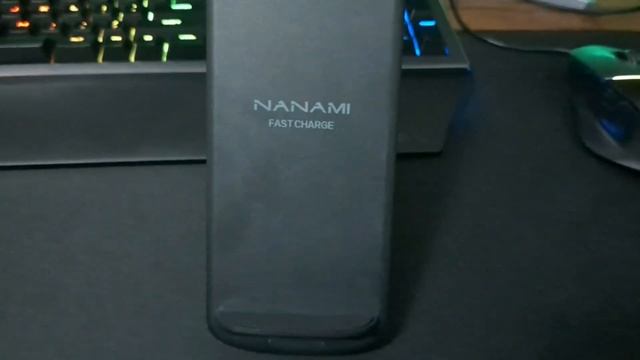 NANAMI Upgraded Fast Wireless Charger, Qi Certified Wireless Charging Stand UNBOXING!!! смотреть онлайн