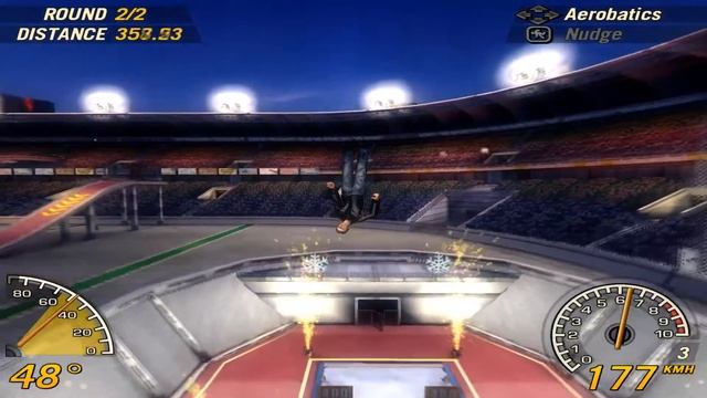 Flatout 2 Ski Jump Record 399.02 смотреть онлайн