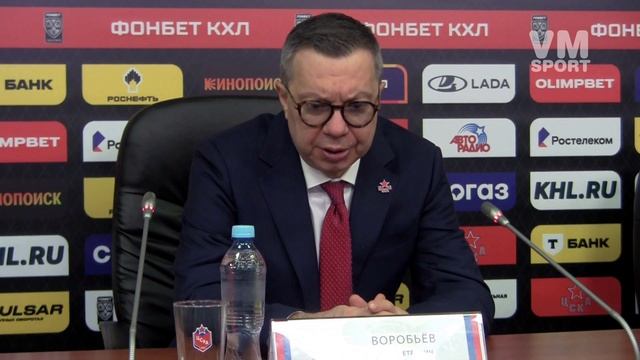 Илья Воробьёв попытался найти причины третьего в сезоне поражения ЦСКА от "Спартака" смотреть онлайн