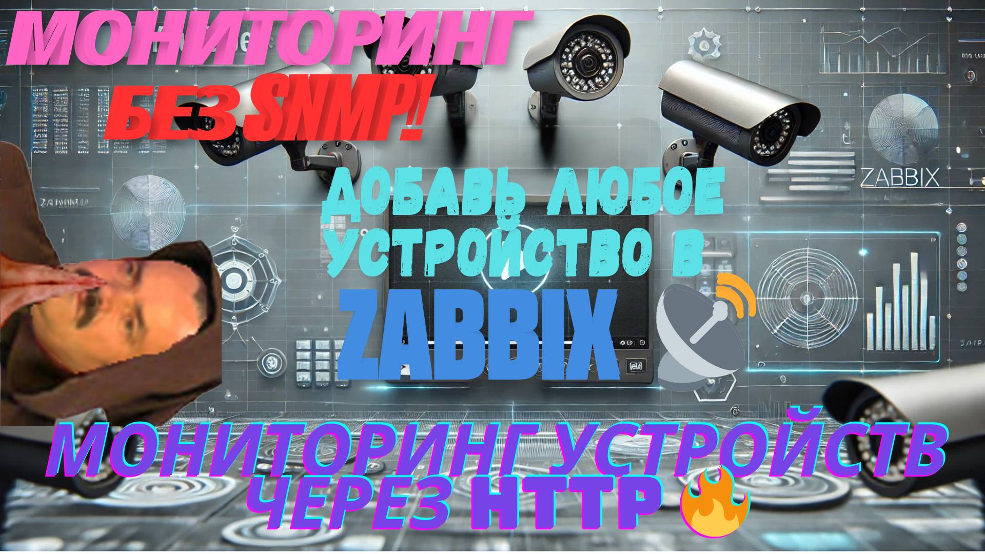 Как добавить камеру в Zabbix без SNMP 🔥 | Мониторинг Hikvision и Hiwatch 📸 смотреть онлайн
