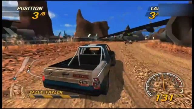 FlatOut: Head On (PSP) #12 - Corridas da "Special Racing Desert Cup" e evento "Royal Flush". смотреть онлайн