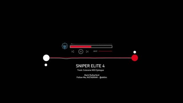 SNIPER ELITE 4 - Cutscene MXX Epilogue (Soundtrack) смотреть онлайн