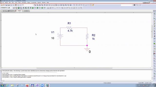 Схемотехническое моделирование в OrCAD 17.2 LITE. Часть 1 смотреть онлайн