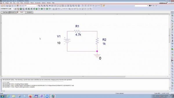 Схемотехническое моделирование в OrCAD 17.2 LITE. Часть 1