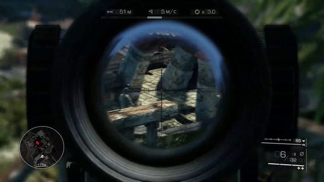 Снайпер Воин Призрак 2 прохождение часть 9 Плохая Карма