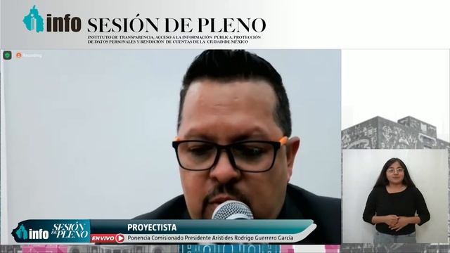 DÉCIMA OCTAVA SESIÓN ORDINARIA DEL PLENO DEL INFO CDMX 2023 смотреть онлайн