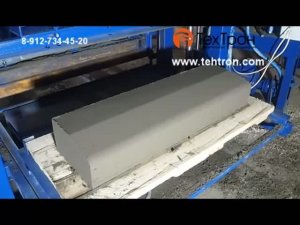 Вибропресс для производства дорожного бордюра, брусчатки и строительных блоков