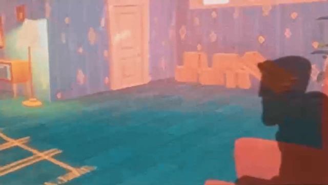 Hello neighbor GET OUT stop motion (song by Dagames) смотреть онлайн