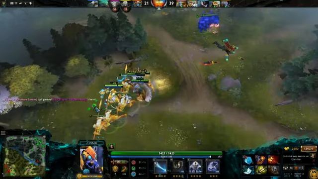 DOTA 2 Tinker no death by AngelaBaobei смотреть онлайн