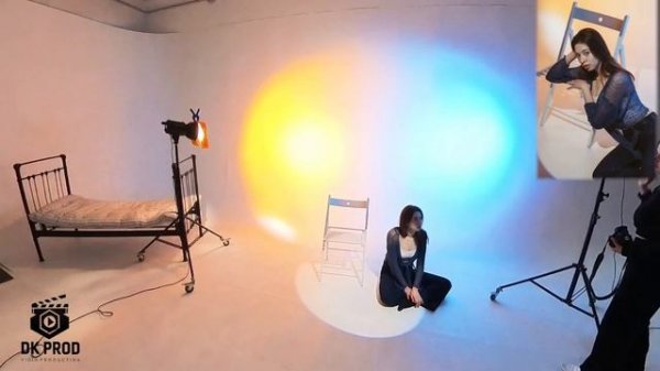 Циклорама Minimalist photostudio timelapse