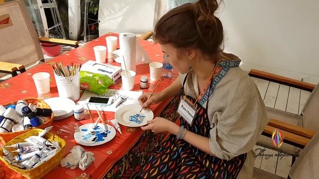 Мастер-класс Роспись стекла и керамики - Жажда Творчества смотреть онлайн