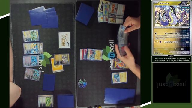 Twilight Masquerade Early Testing, Part 4: Iron Thorns ex (Future Box) vs. Dragapult ex смотреть онлайн